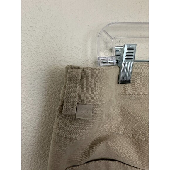 Lululemon ABC Pant Utilitech Raw Linen Chino Trousers Athleisure Men's Size 34 - Picture 6 of 9